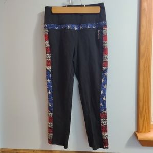 ❤️3/$15 Reebok American Flag Leggings